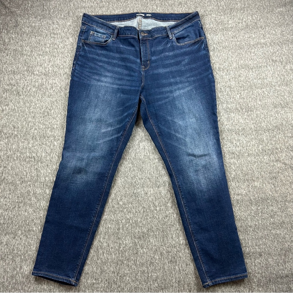 Women's Old Navy Rockstar Super Skinny Mid-Rise Jeans Size 18